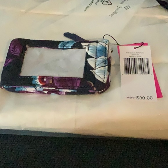Deluxe ID Case Vera Bradley Mayfair in Bloom - Picture 2 of 3